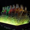 Hielera de acrilico transparente con Luz LED abajo - Imagen 3